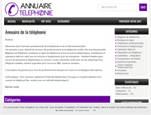 Tablet Screenshot of annuaire-telephonie.com